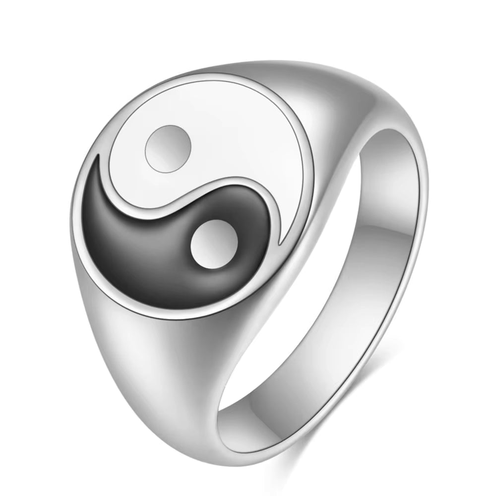 Yin Yang Ring Herren Damen 