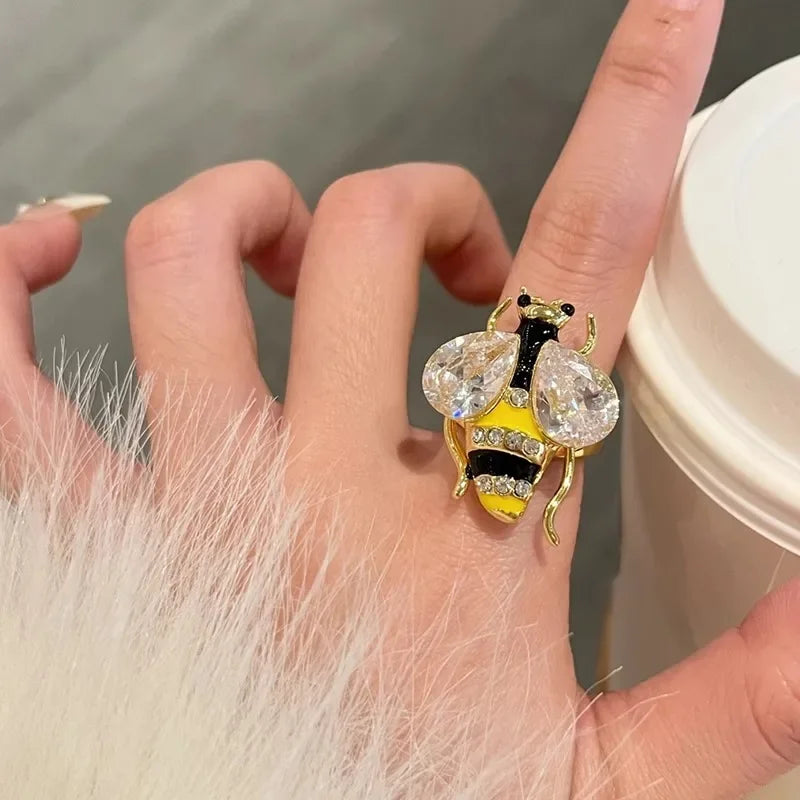 Frauen-Bienenring gelb