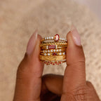 Ring mit Zirkon Geburtsstein