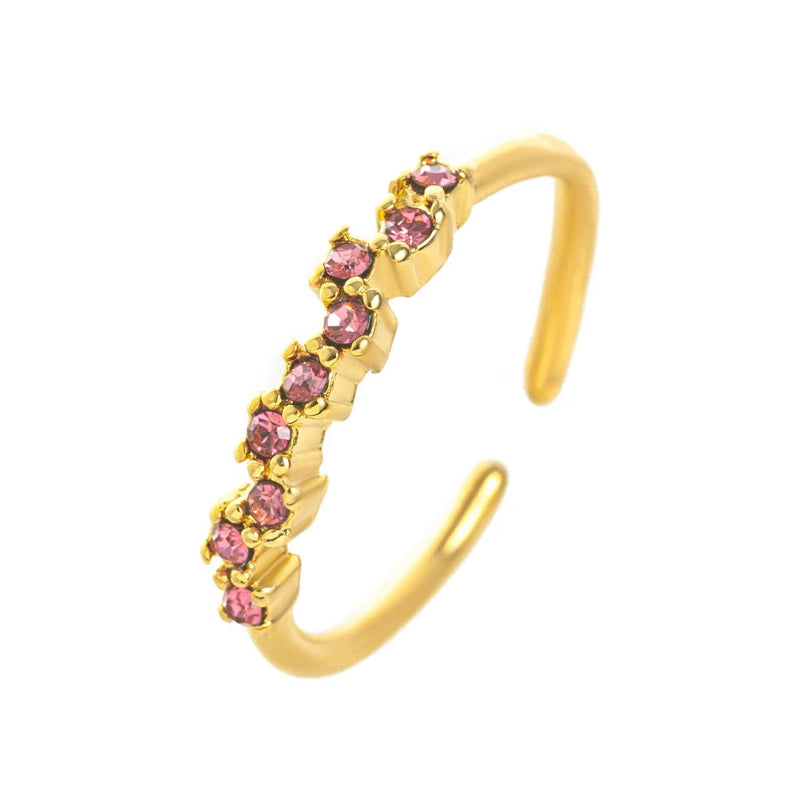 Ring mit Zirkon Geburtsstein