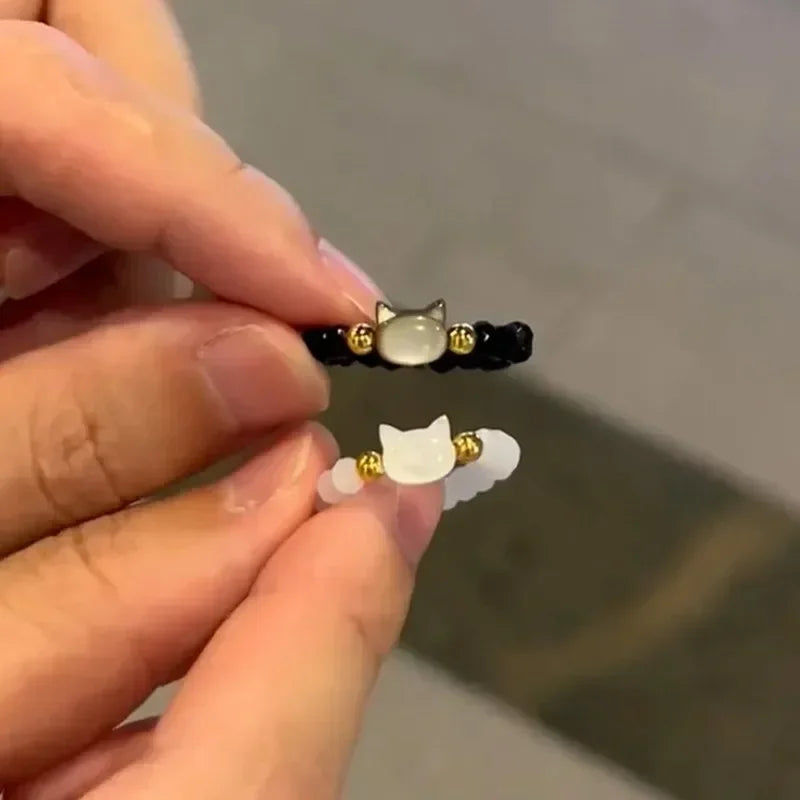 Ring Katzenring Steine