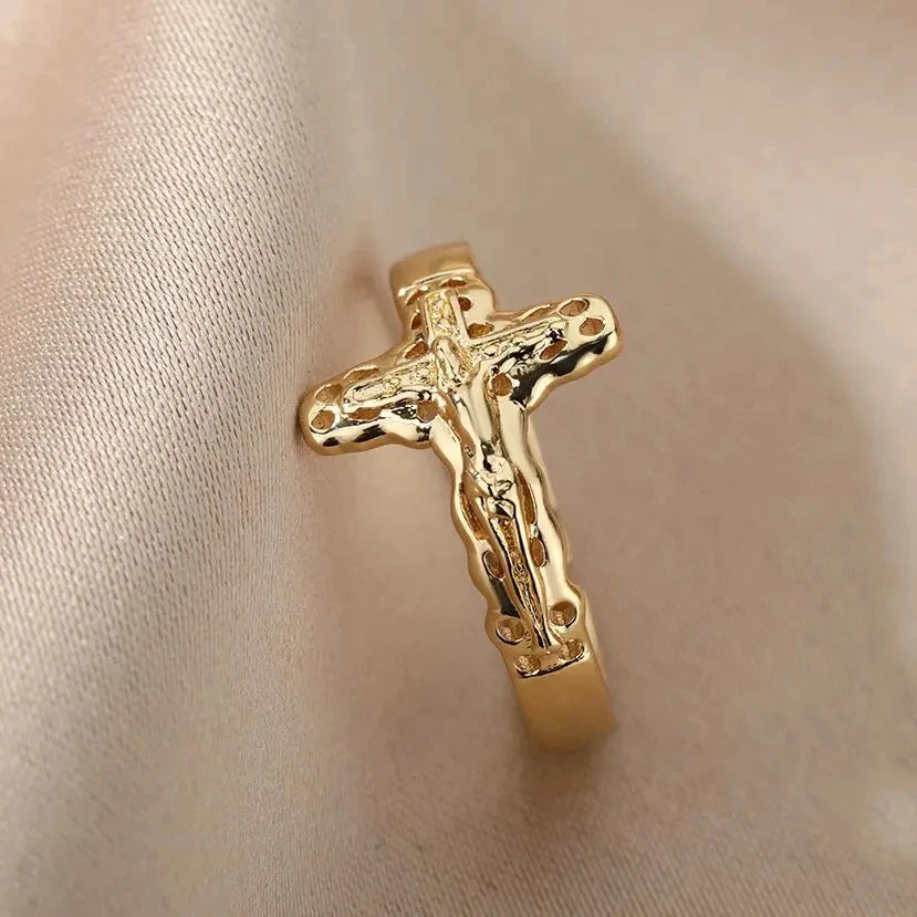 Christlicher Jesus-Ring für Damen