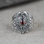 Ethnischer Stil Ring mit Öffnung