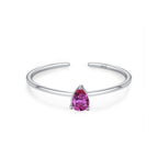 Ring mit farbigem Zirkon-Geburtsstein