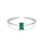 Ring mit farbigem Zirkon-Geburtsstein