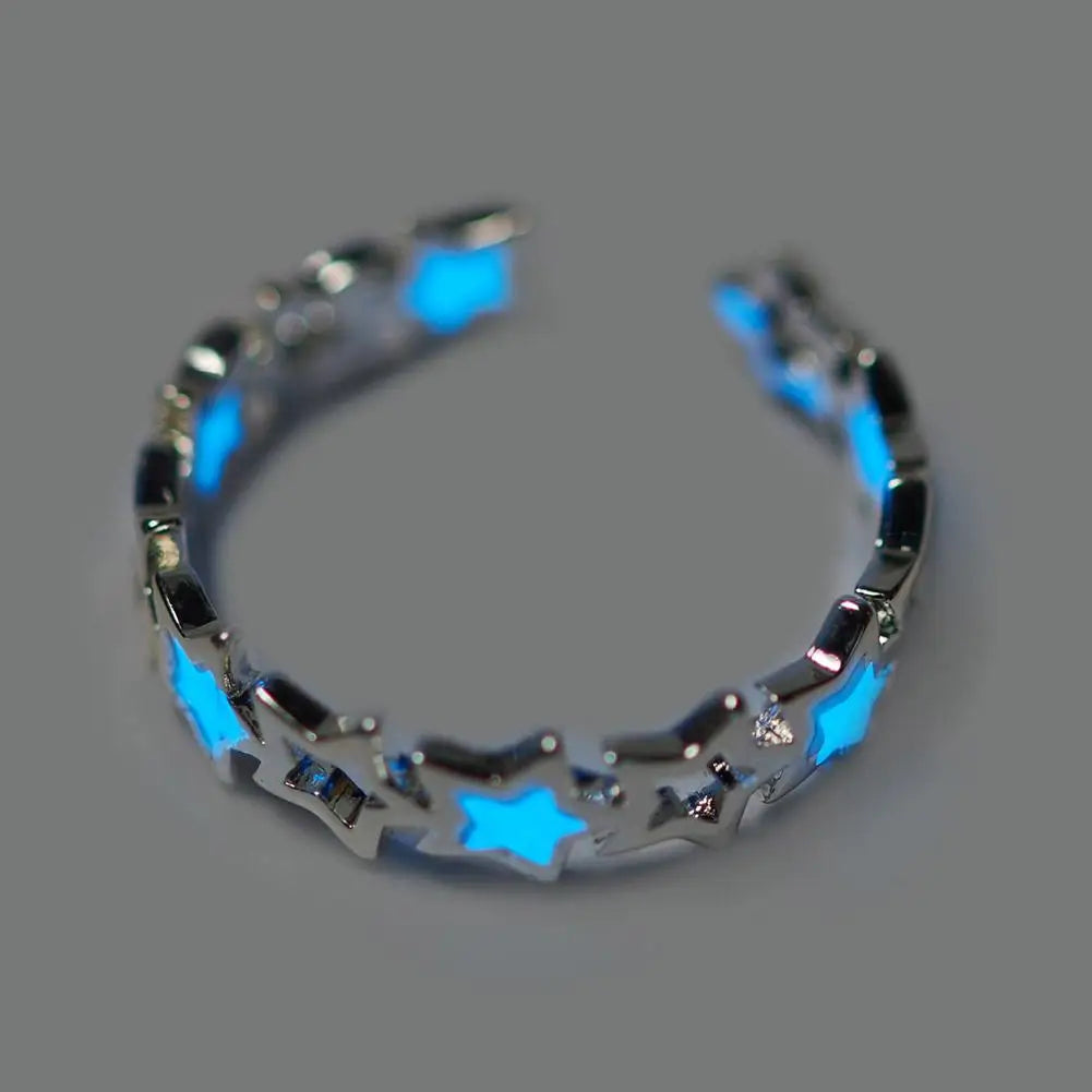 Leuchtring Sternenring