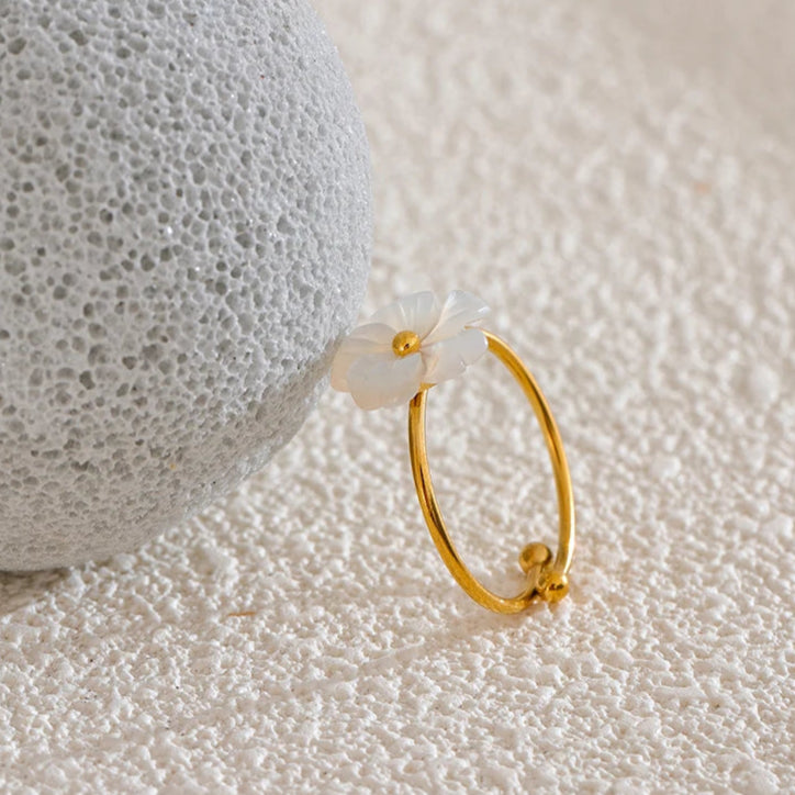 Ring Margeritenblumenring