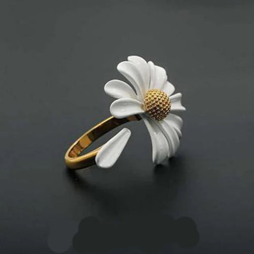Ring Margeritenblume Stilisiert