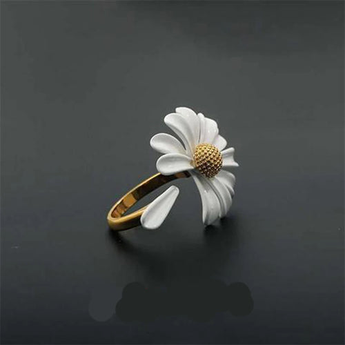 Ring Margeritenblume Stilisiert