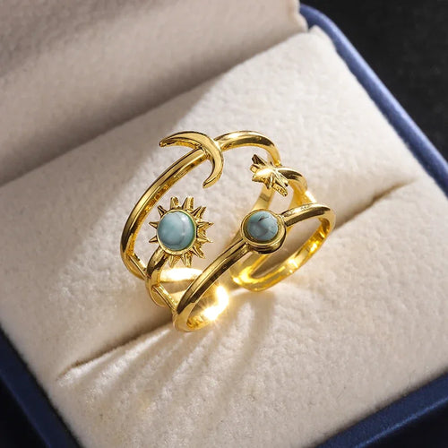 Mond- und Sternring