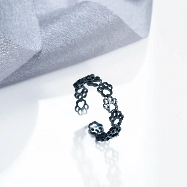 Ring Pfoten Schwarz