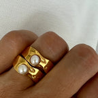 Ring für Frauen mit Perle