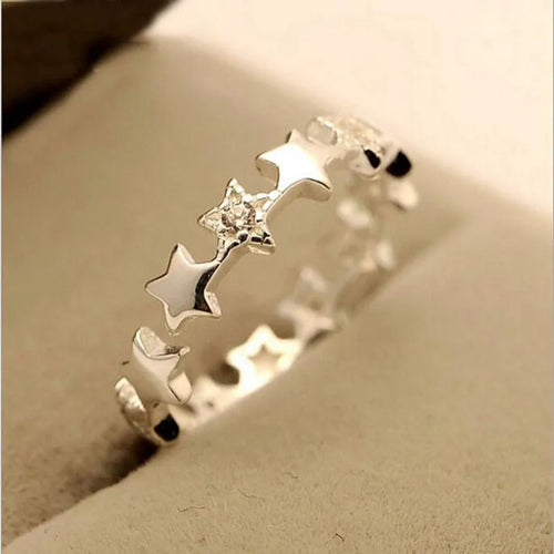 Ring Damenring Sterne