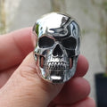 Gothischer Totenkopf-Ring