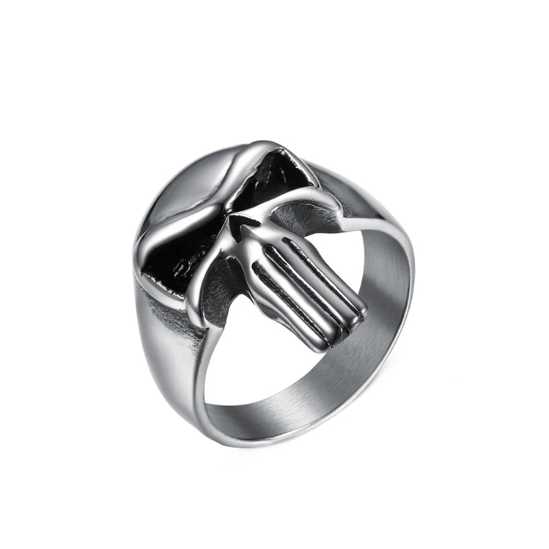 Herrenring Totenkopf Ring