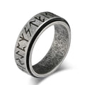 Ring Wikinger Herren Anti-Stress Drehbar Grau