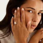 Drehbarer Anti-Stress-Ring mit vierblättrigem Kleeblatt 