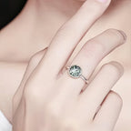 Silberner Lebensbaum-Ring 