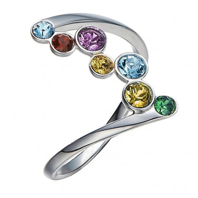 Asymmetrischer Regenbogenring