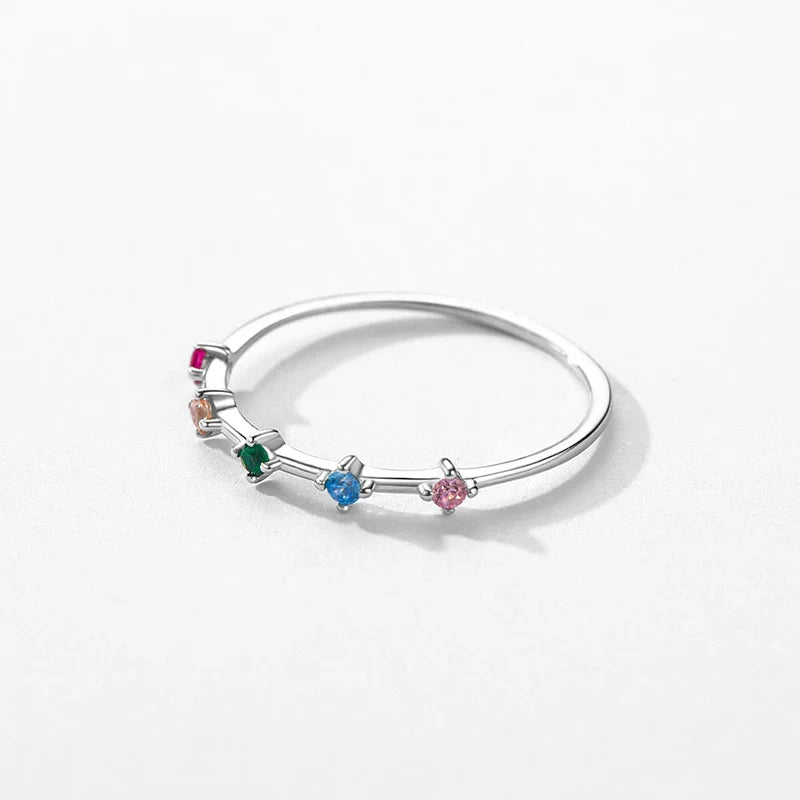 Regenbogenring für Damen