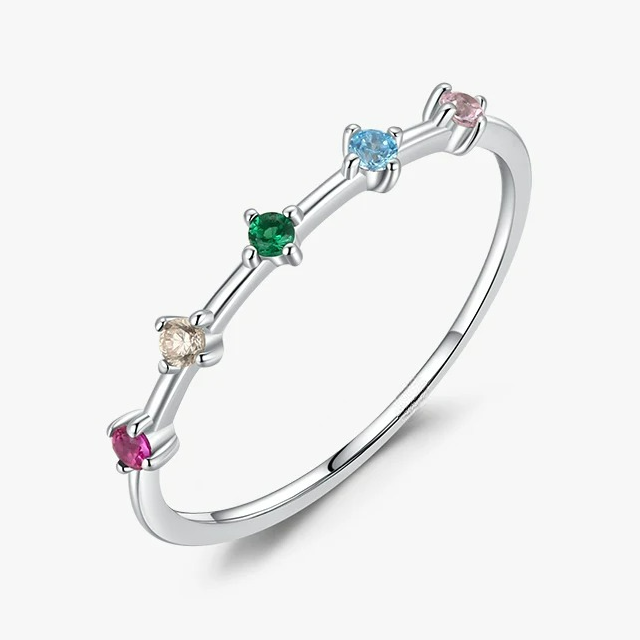 Regenbogenring für Damen