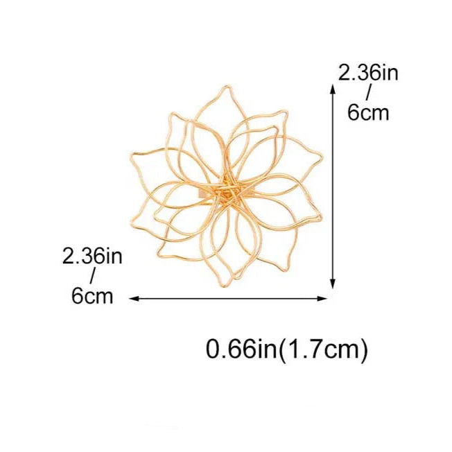 Ring mit großer Blume