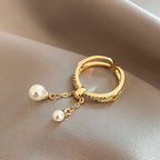 Ring mit hängenden Perlen