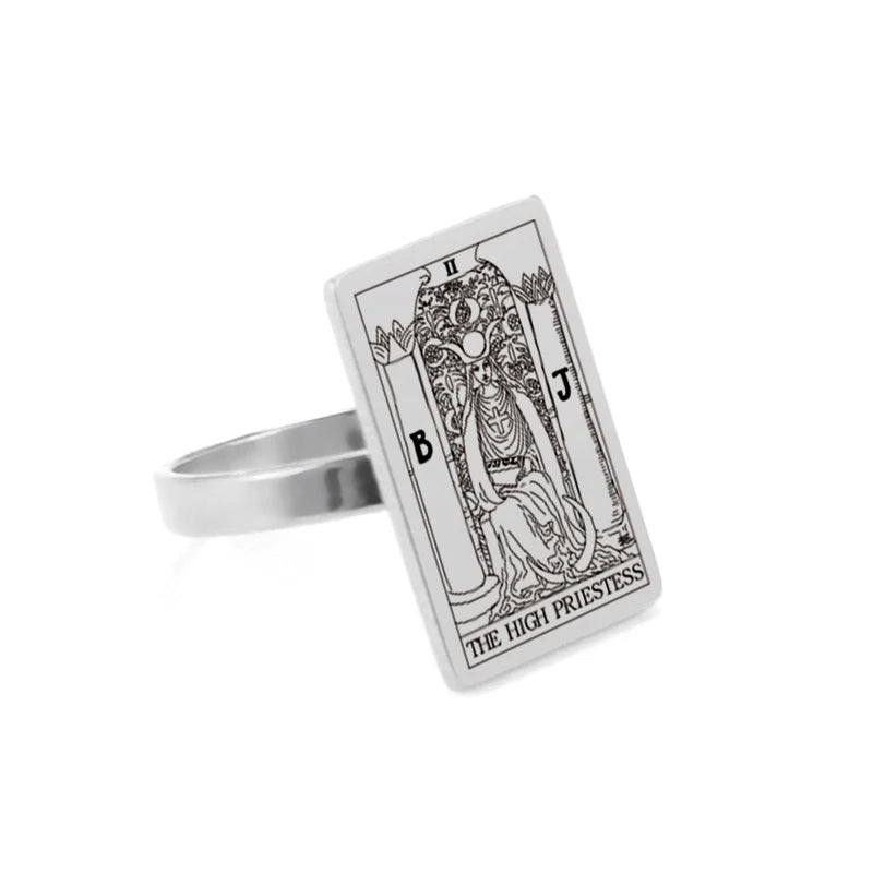 Bague carte de tarot