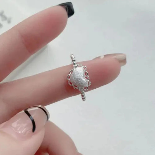 Ring Herz Kleine Schleifen Damen