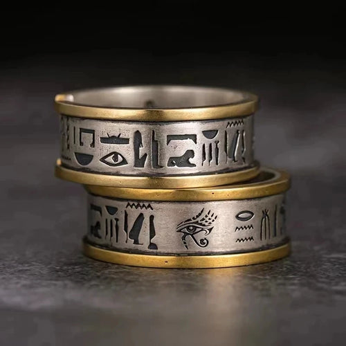 Ägyptischer Ring für Herren