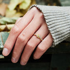 Eleganter Knotenring