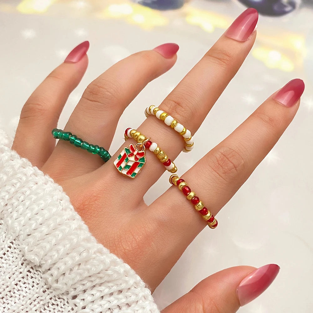 Weihnachtsring für Damen