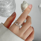 Damenring Kreuz Christlicher Ring Silber