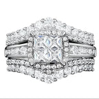Bague femme zircon cubique