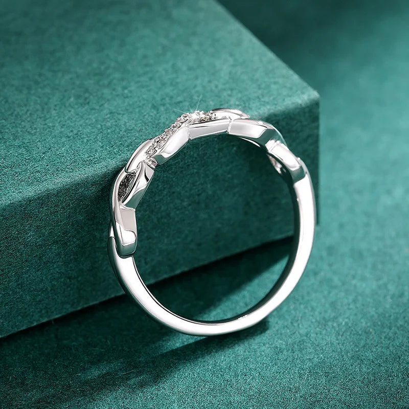 Funkelnder Unendlichkeitsring