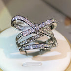 Breiter Ring mit Schleife