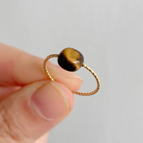 Damen Tigerauge Ring