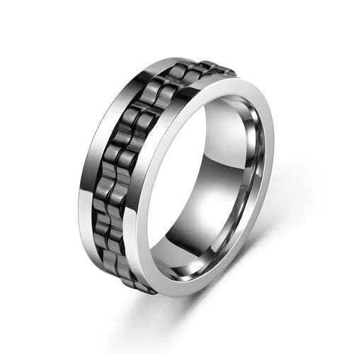 Drehbarer Ring gegen Angst für Herren 1
