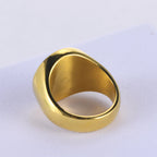 Ring Hekate Rad Strophalos Hexerei Wicca Gold