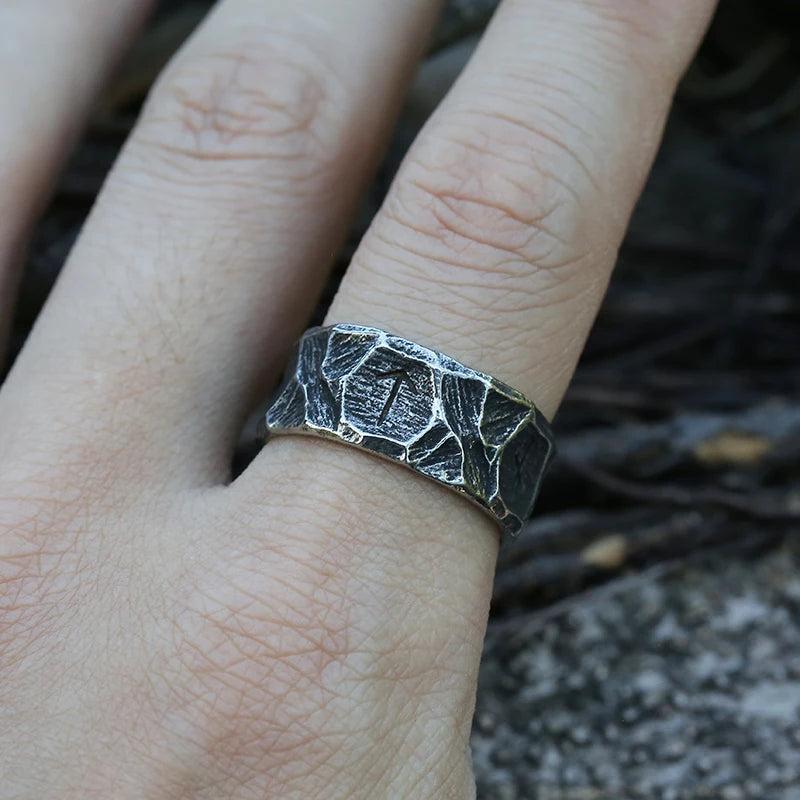 Runenring im Wikingerstil für Herren 1
