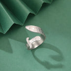 Ring mit Ali Zulfiqar Schwert arabisches Symbol Silber