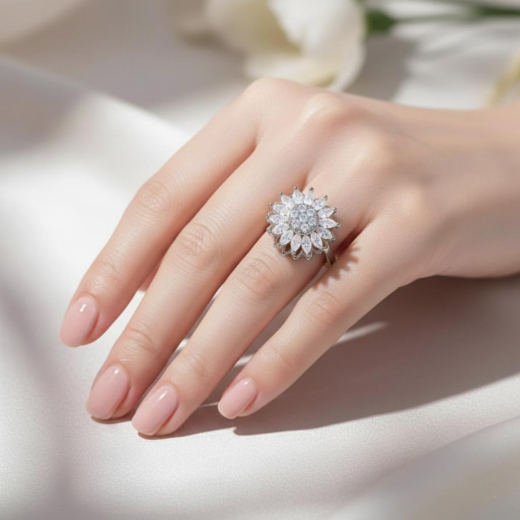 Anti-Stress Sonnenblumenring 