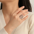 Vegvisir-Ring Wikinger Runenkompass