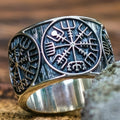 Anello vichingo Vegvisir