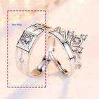 Ringe für Paare Königin Ring und Zirkon Herren