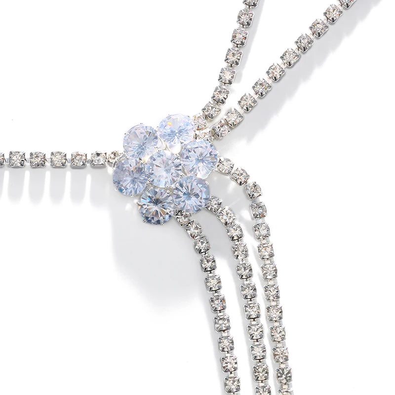 Schmuck für die Schulter Damen - Schlüsselbein- & Schulternkette Silber