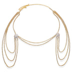 Schmuck für die Schulter Damen - Schlüsselbein- & Schulternkette Gold