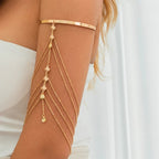 Bizepsschmuck und Armreif für Damen - Elegantes Armband aus Gold