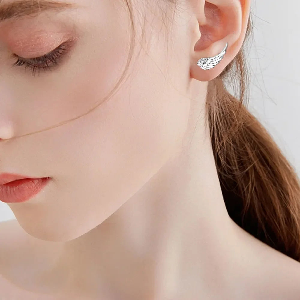 Engelsflügel-Ohrringe für Damen