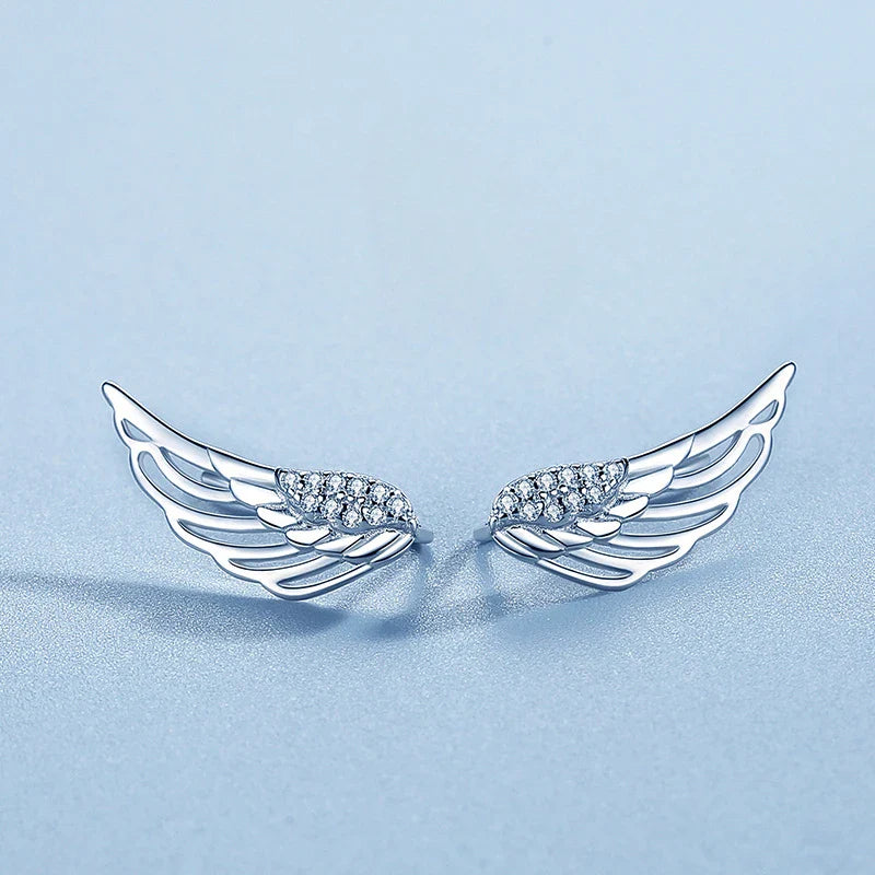 Engelsflügel-Ohrringe für Damen